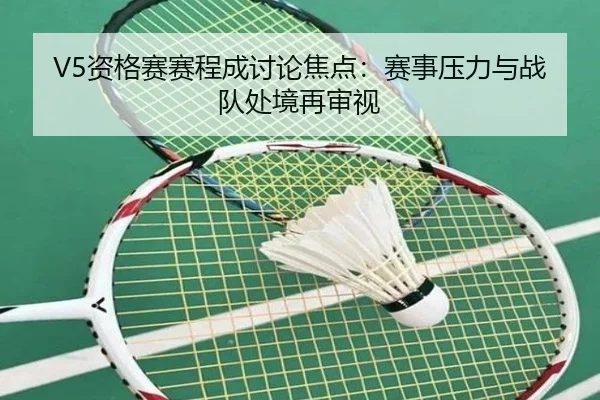 V5资格赛赛程成讨论焦点：赛事压力与战队处境再审视